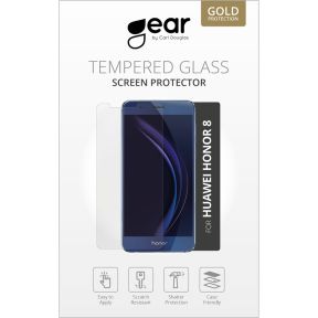 GEAR Herdet glass Huawei Honor 8 Full Fit svart