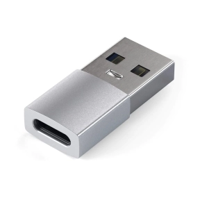 Satechi Adapter USB-A til USB-C, Sølv