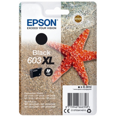 EPSON alt EPSON 603XL Blekkpatron svart