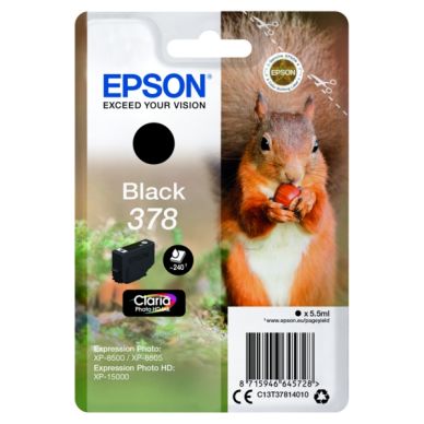 EPSON alt EPSON 378 Blekkpatron svart