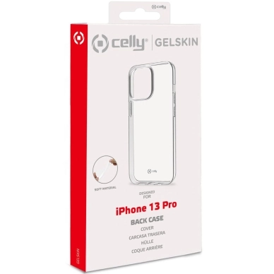 Celly alt Celly Gelskin TPU Cover iPhone 13 Pro Transparent