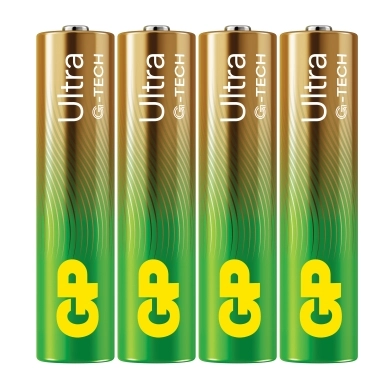 GP BATTERIES alt GP Ultra Alkaline AAA-batteri LR03/24AU 4-pakk