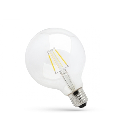 Spectrum LED alt LED Globelampe Klar E27 8,5W 2700K 1150 lumen