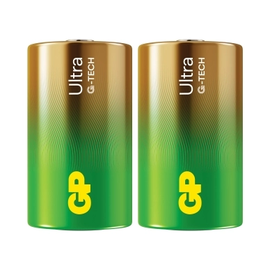 GP BATTERIES alt GP Ultra Alkaline Batteri D/LR20/13AU 2-pakk