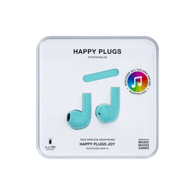Happy Plugs alt Joy Hodetelefoner In-Ear TWS Turkis