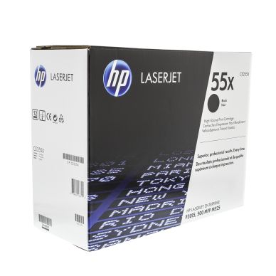 HP 55X Tonerkassett Svart