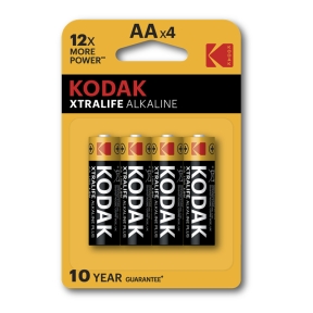 Kodak Xtralife AA, LR6 (4-pakk)