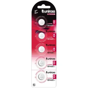 Uniross Lithium CR1632 5-pakk