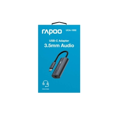 Rapoo alt Adapter USB-C UCA-1002 USB-C til 3.5 mm Lyd