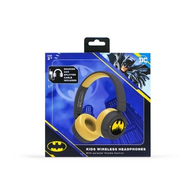 OTL Technologies alt Batman Hodetelefon On-Ear Junior Trådløs svart