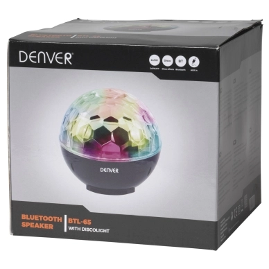 Denver alt Denver Bluetooth-høyttaler med discobelysning
