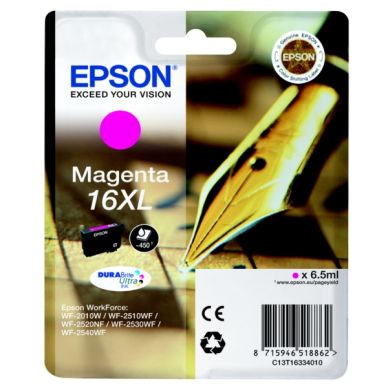 Bilde av Epson Epson 16xl Blekkpatron Magenta T1633