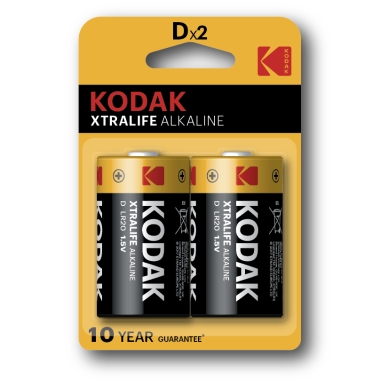 Bilde av Kodak Kodak Xtralife D, Lr20 (2-pakk) 70650