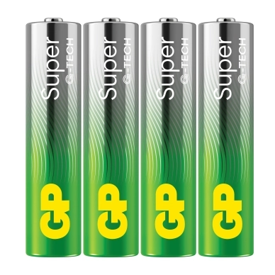GP BATTERIES alt GP Super Alkaline AAA-batteri LR03/24AU 4-pakk