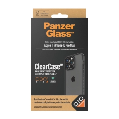 Panzerglass alt PanzerGlass ClearCase D3O iPhone 15 Pro Max